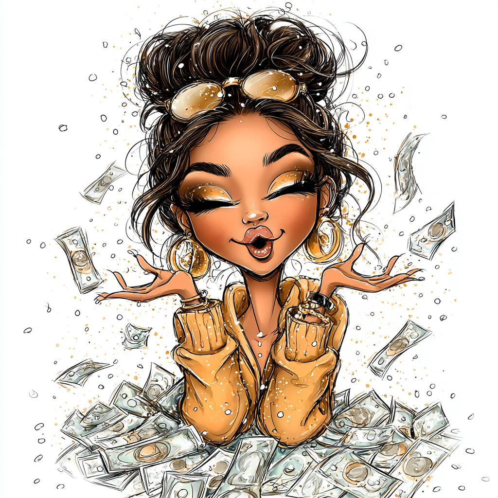 beartheo_create_an_image_of_a_woman_surrounded_by_money_looki_89272cb1-11ce-4580-9424-5093b4a7cc6d_3