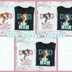 Jack Russell Terrier Dog Mom Set
