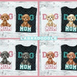 Labradoodle Dog Mom Set