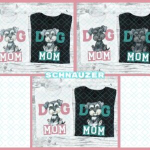 Schnauzer Dog Mom Set