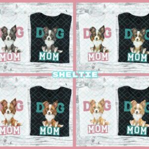 Sheltie Dog Mom Set