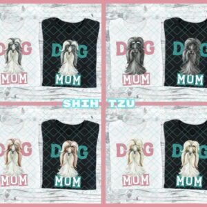 Shih Tzu Dog Mom Set