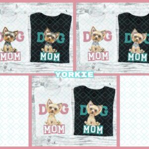 Yorkie Dog Mom Set